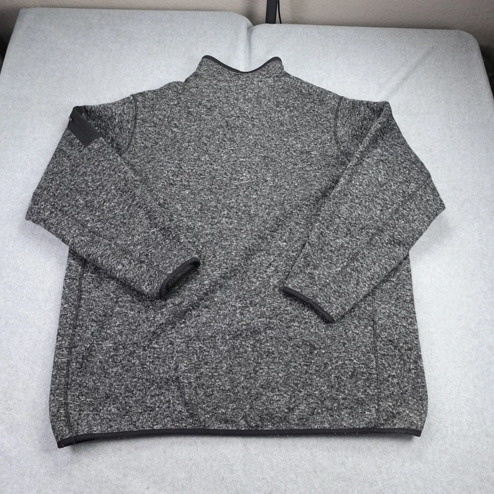 Arizona State Sun Devils ASU Pullover Mens 3XL Gray Heather Zip Sweater Antigua - Picture 6 of 16